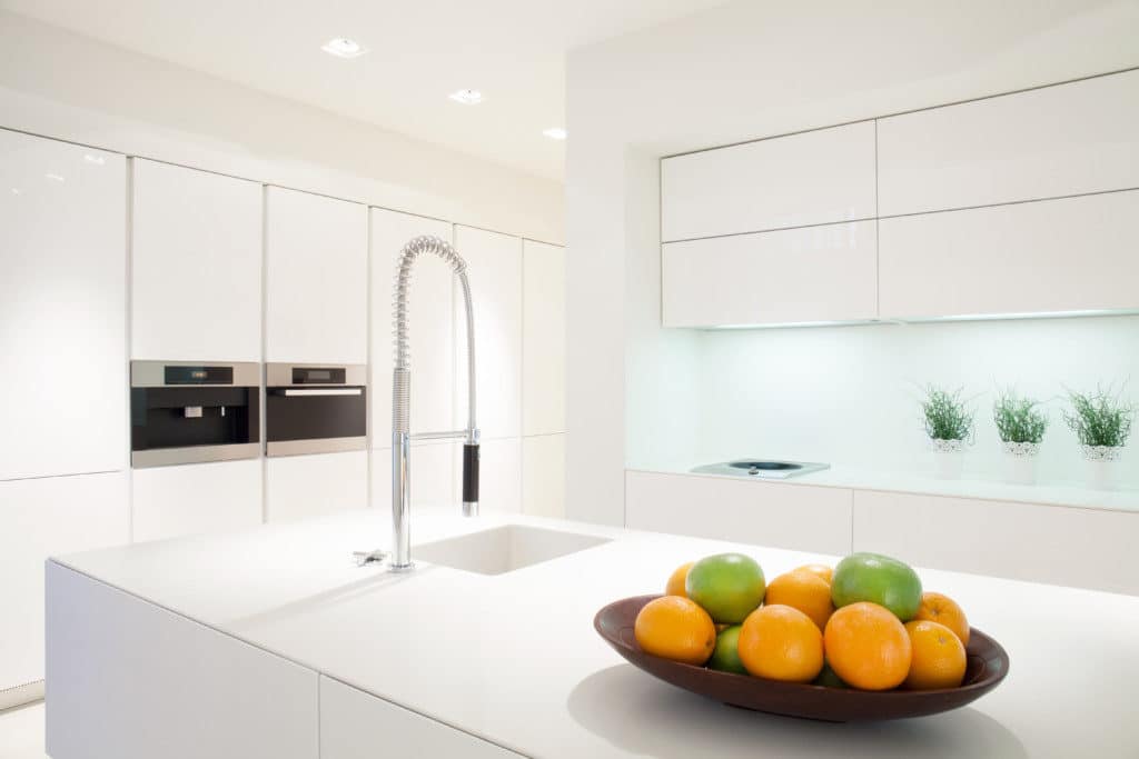 kitchen, kitchen island bench, styling