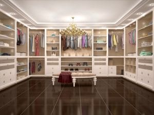 designing your walk in wardrobe