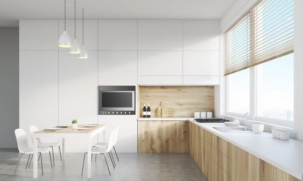 white kitchen